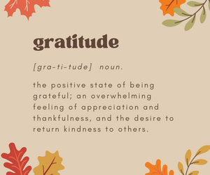 Gratitude Sets You Free